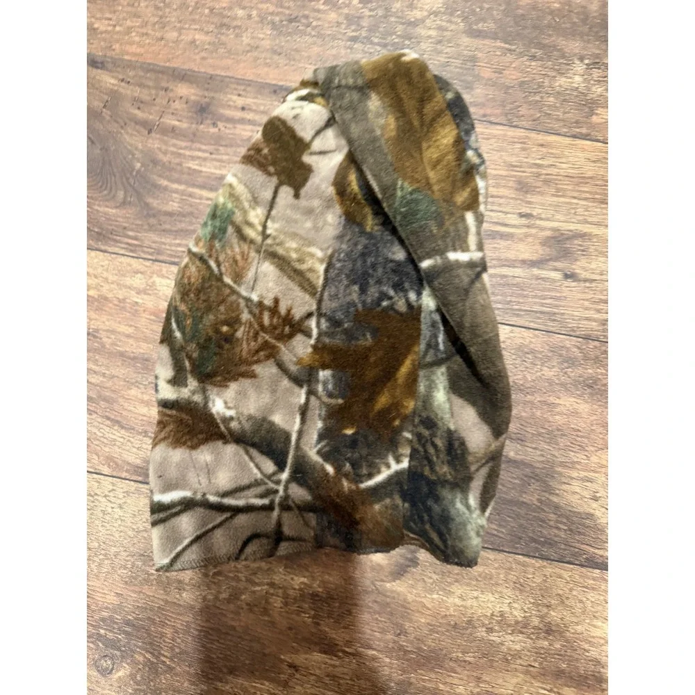 Sports Afield‎ Camo Fleece Balaclava Hunting Face Mask Hood Woodland Camouflage